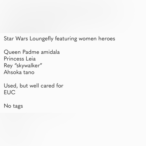 Ladies of the Rebellion Star Wars Loungefly EUC - Picture 8 of 8